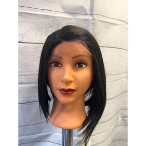 Color 2 synthetic bob. Lace front